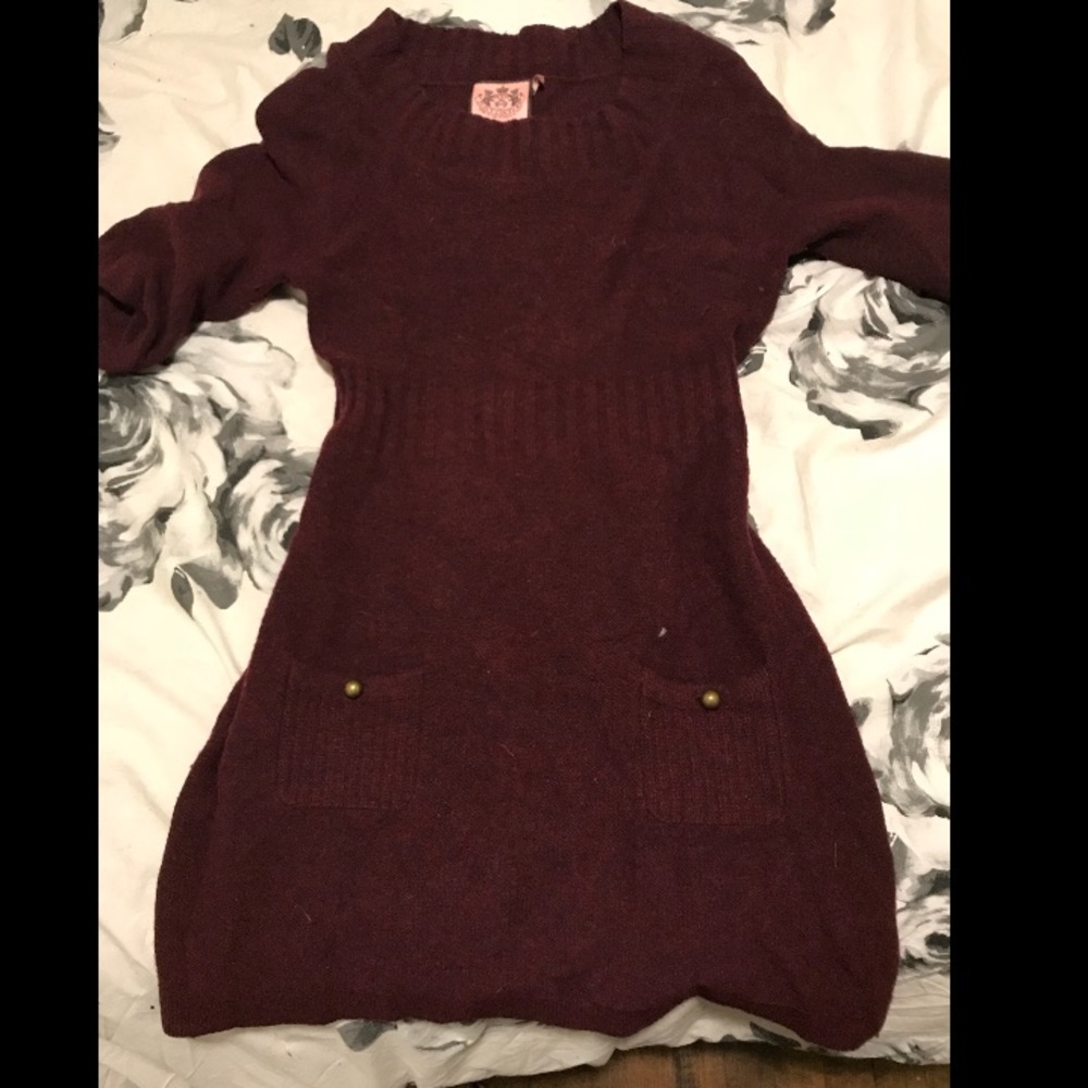 Juicy Couture Wool Sweater Dress